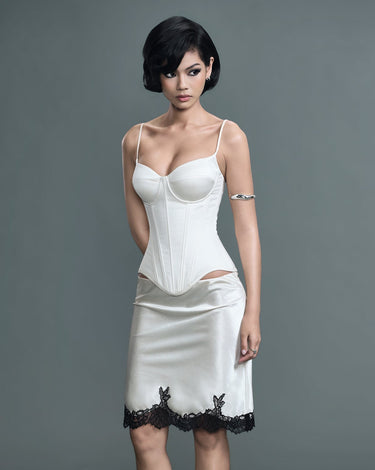 Sweetheart Corset - Ivory