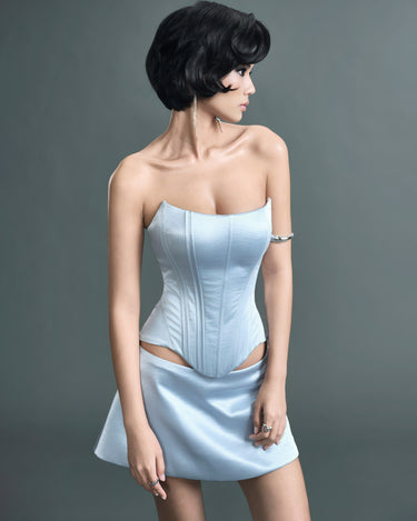 It Girl Corset - Blue