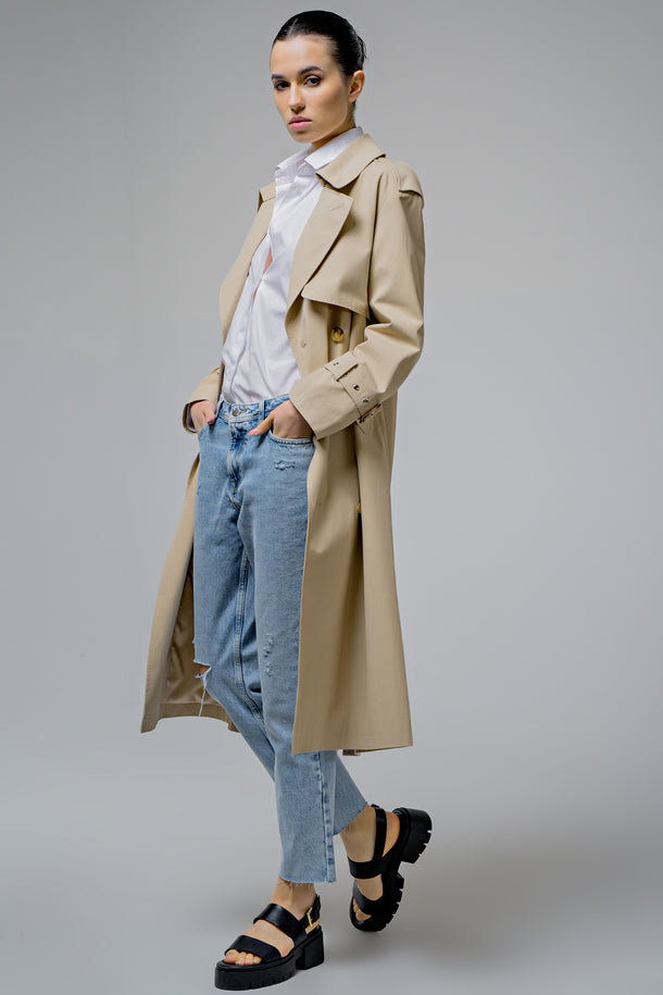 Audrey Trench Coat Dahlia Apparel